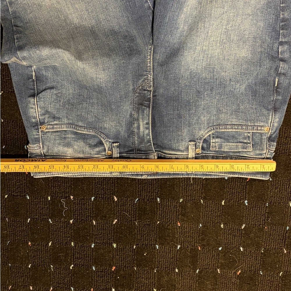 NYDJ Women's Dark Wash Sheri slim Jeans size 10 - Picture 7 of 7